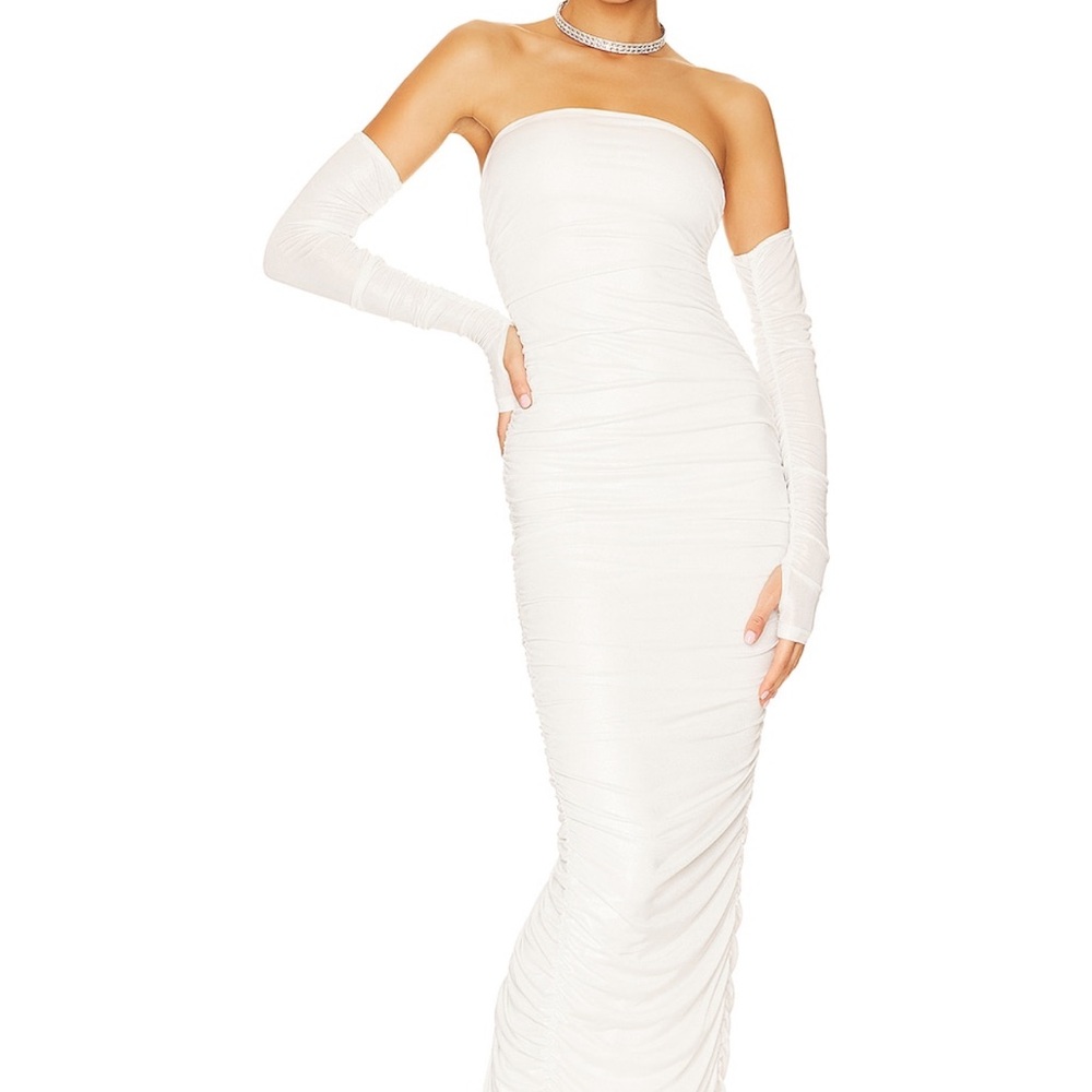More to Come Maddy Ruched Gown